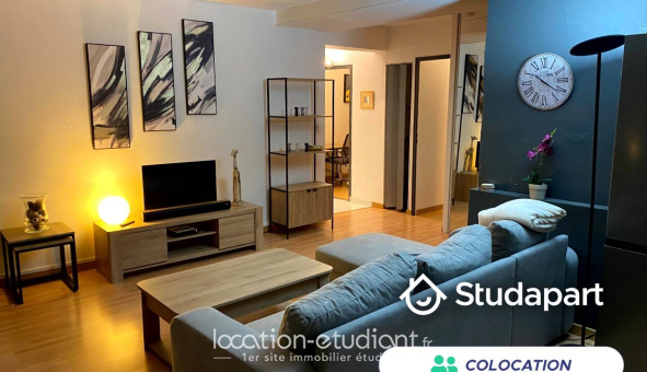 Colocation étudiante Studio &agrave; Nancy (54100)