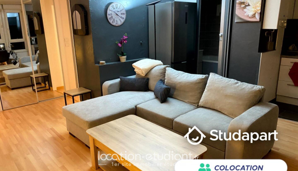 Colocation étudiante Studio &agrave; Nancy (54100)