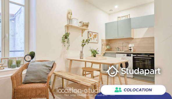 Colocation étudiante Studio &agrave; Nancy (54100)