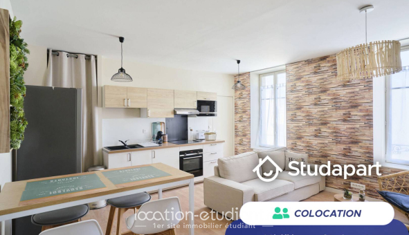 Colocation étudiante T4 &agrave; Nancy (54100)