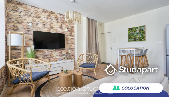 Colocation étudiante T4 &agrave; Nancy (54100)