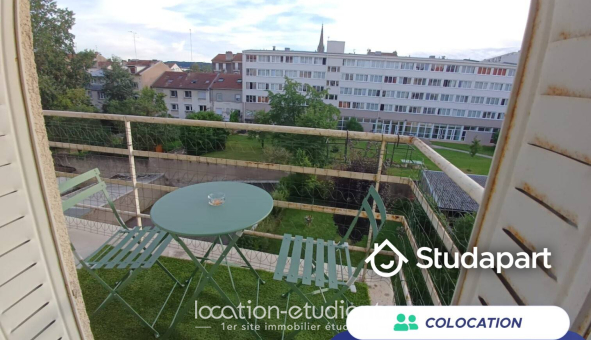 Colocation étudiante Studio &agrave; Nancy (54100)