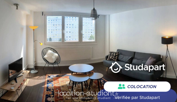 Colocation étudiante Studio &agrave; Nancy (54100)