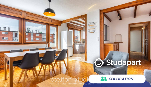 Colocation étudiante Studio &agrave; Nancy (54100)