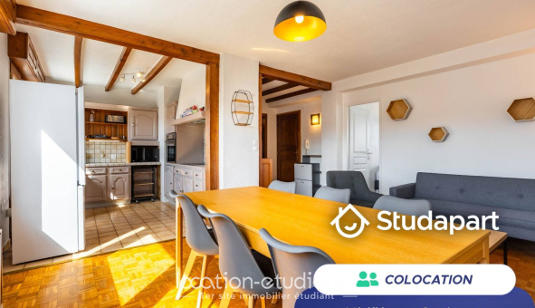 Colocation étudiante Studio &agrave; Nancy (54100)
