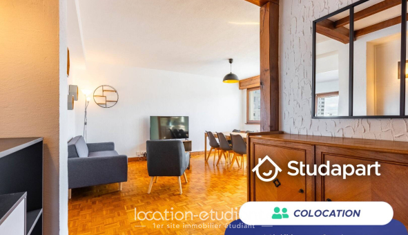 Colocation étudiante Studio &agrave; Nancy (54100)