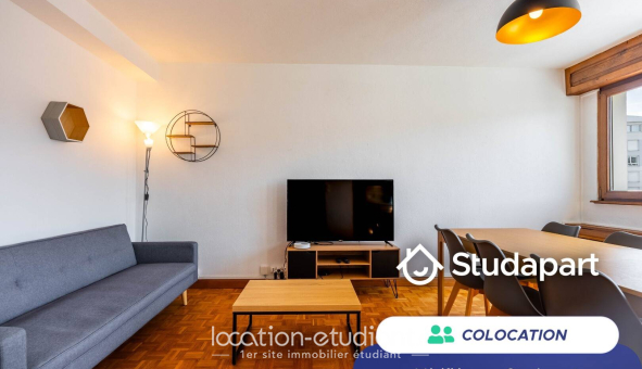 Colocation étudiante Studio &agrave; Nancy (54100)