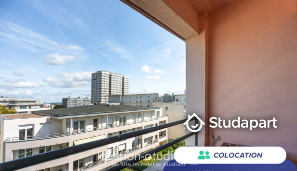 Colocation étudiante Studio &agrave; Nancy (54100)