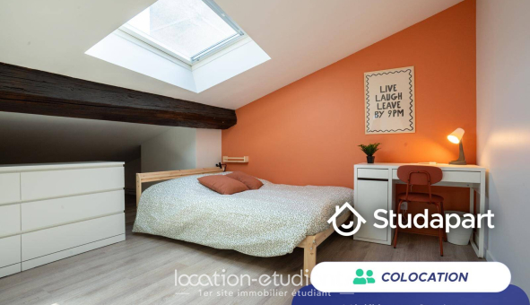Colocation étudiante Studio &agrave; Nancy (54100)