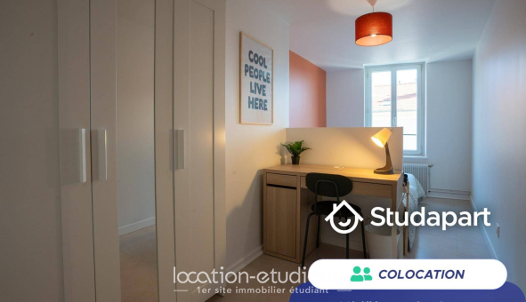 Colocation étudiante Studio &agrave; Nancy (54100)