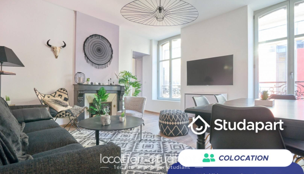 Colocation étudiante T4 &agrave; Nancy (54100)