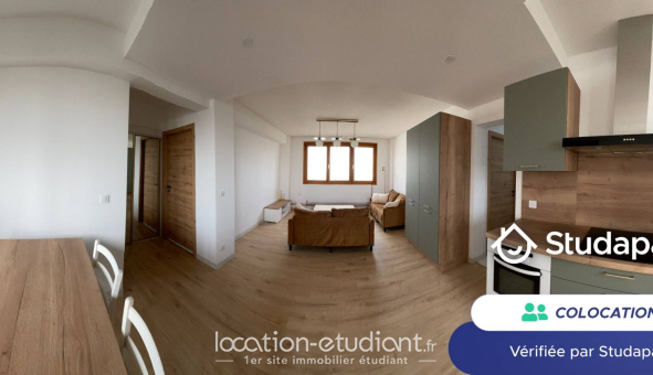 Colocation étudiante Studio &agrave; Nancy (54100)