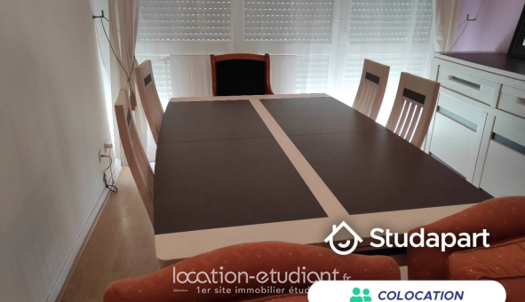 Colocation étudiante Studio &agrave; Nancy (54100)