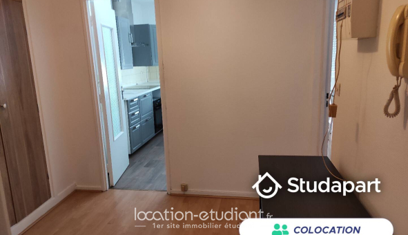 Colocation étudiante Studio &agrave; Nancy (54100)