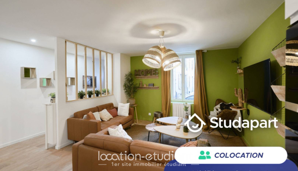 Colocation étudiante T1 &agrave; Nancy (54100)