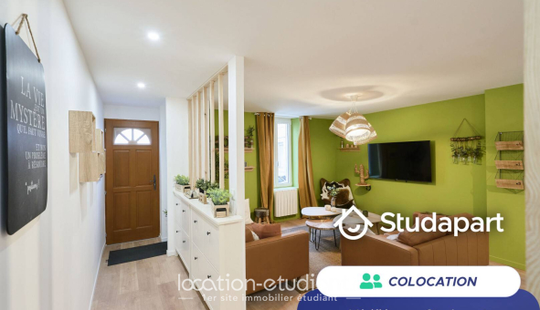 Colocation étudiante T1 &agrave; Nancy (54100)