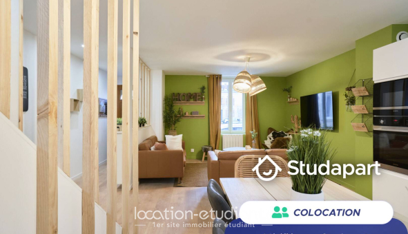 Colocation étudiante T1 &agrave; Nancy (54100)