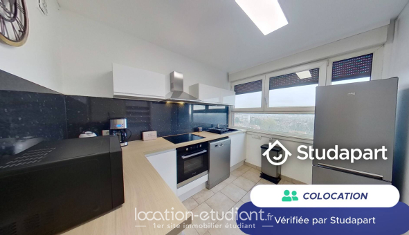 Colocation étudiante Studio &agrave; Nancy (54100)