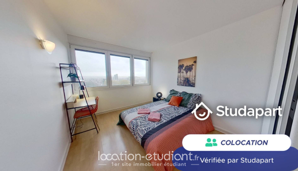 Colocation étudiante Studio &agrave; Nancy (54100)