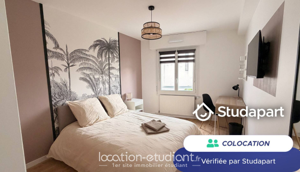 Colocation étudiante Studio &agrave; Nancy (54100)