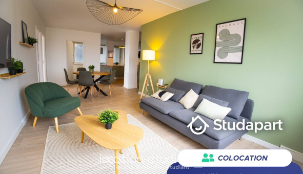 Colocation étudiante Studio &agrave; Nancy (54100)