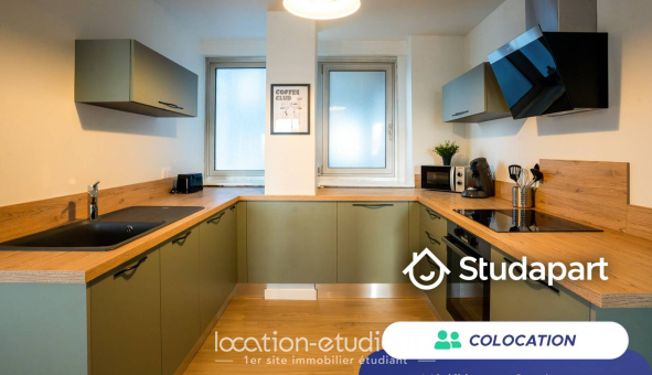 Colocation étudiante Studio &agrave; Nancy (54100)