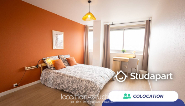 Colocation étudiante Studio &agrave; Nancy (54100)