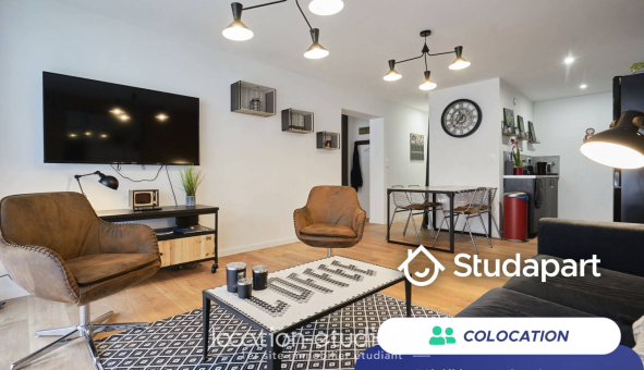 Colocation étudiante T4 &agrave; Nancy (54100)