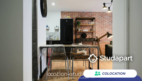 Colocation étudiante T4 &agrave; Nancy (54100)