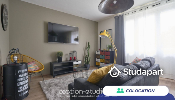 Colocation étudiante T4 &agrave; Nancy (54100)