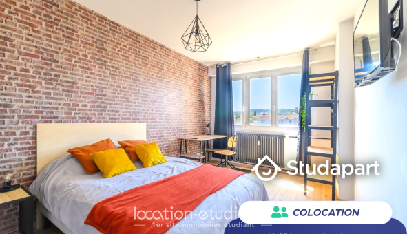 Colocation étudiante T4 &agrave; Nancy (54100)