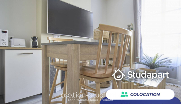 Colocation étudiante T2 &agrave; Nancy (54100)