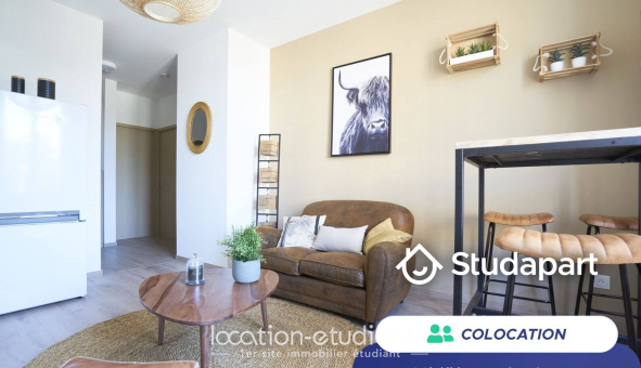 Colocation étudiante T3 &agrave; Nancy (54100)