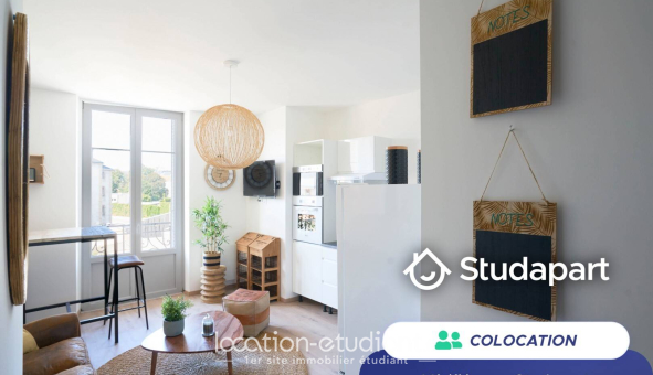Colocation étudiante T3 &agrave; Nancy (54100)