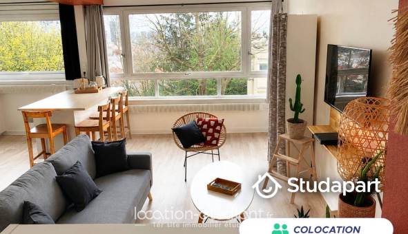 Colocation étudiante T4 &agrave; Nancy (54100)