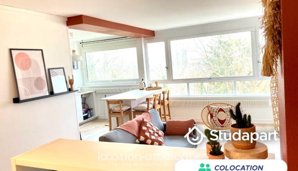 Colocation étudiante T4 &agrave; Nancy (54100)
