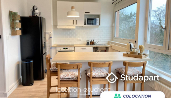 Colocation étudiante T4 &agrave; Nancy (54100)