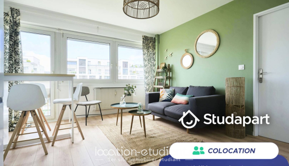 Colocation étudiante T3 &agrave; Nancy (54100)