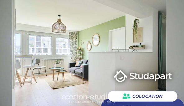 Colocation étudiante T3 &agrave; Nancy (54100)
