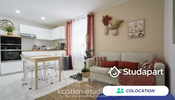 Colocation étudiante T3 &agrave; Nancy (54100)