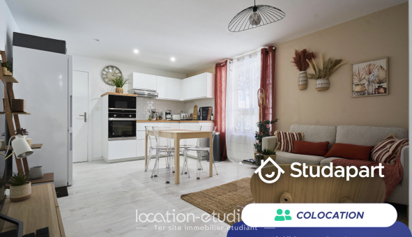 Colocation étudiante T3 &agrave; Nancy (54100)