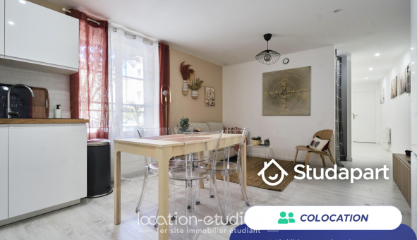 Colocation étudiante T3 &agrave; Nancy (54100)