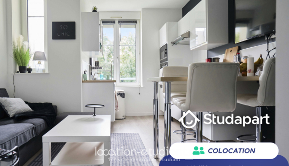 Colocation étudiante T3 &agrave; Nancy (54100)