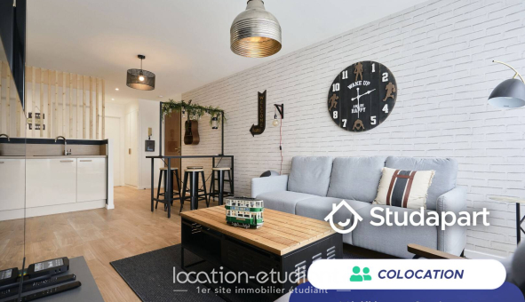Colocation étudiante T4 &agrave; Nancy (54100)