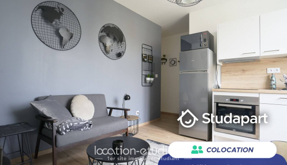 Colocation étudiante T3 &agrave; Nancy (54100)