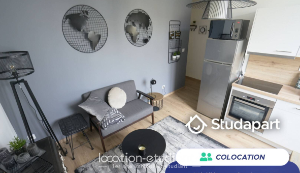 Colocation étudiante T3 &agrave; Nancy (54100)