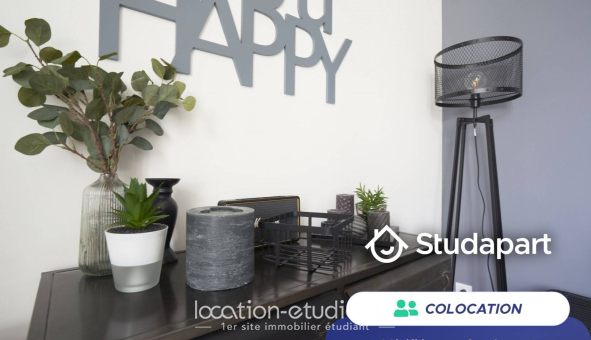 Colocation étudiante T3 &agrave; Nancy (54100)