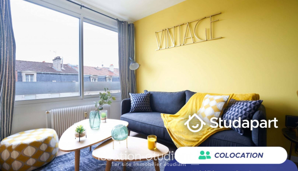 Colocation étudiante T3 &agrave; Nancy (54100)