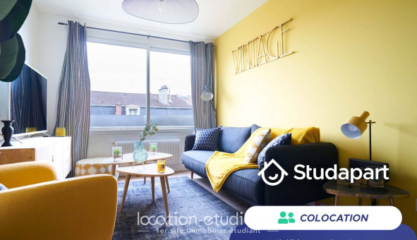 Colocation étudiante T3 &agrave; Nancy (54100)