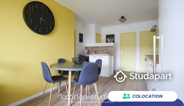 Colocation étudiante T3 &agrave; Nancy (54100)